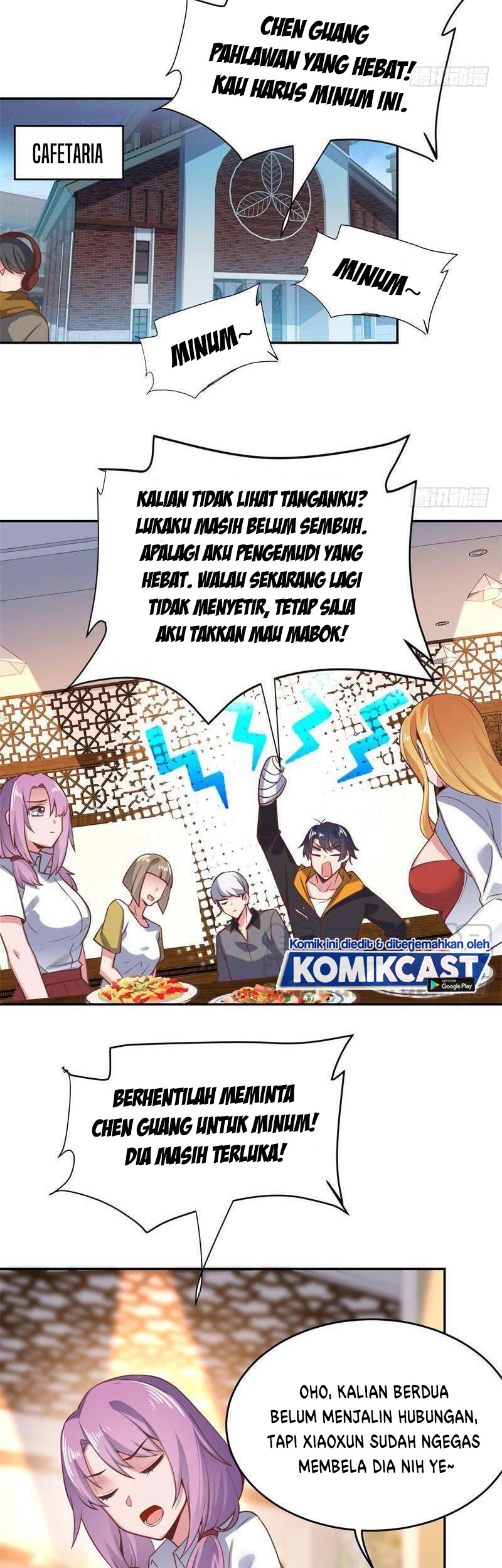 Carrying The Goddess Along Chapter 46 Gambar 19